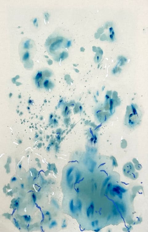 Ultramarine Blue Winter III