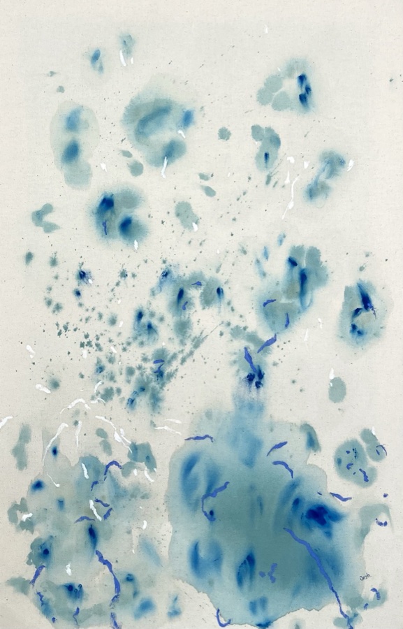 Ultramarine Blue Winter III