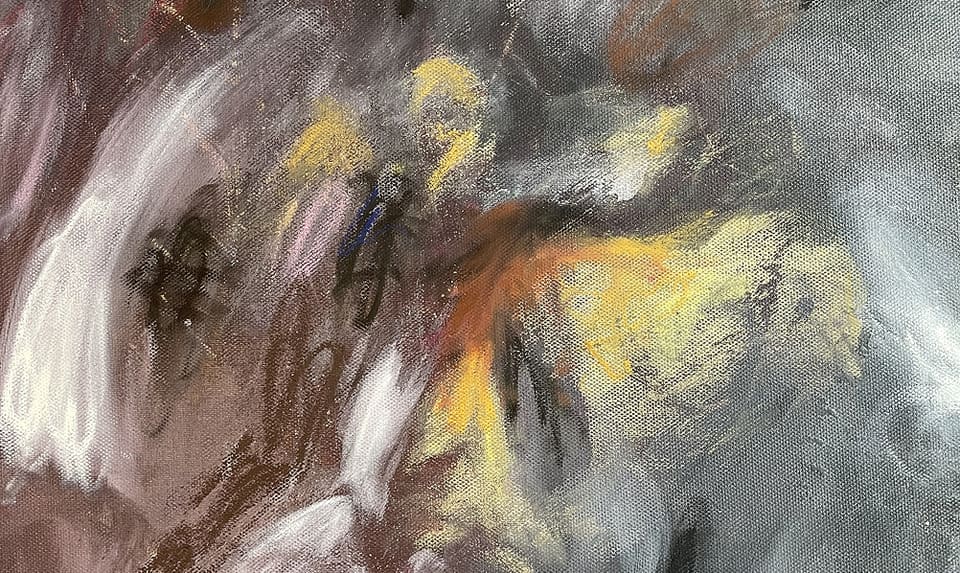 Stepping Into the Light — detail