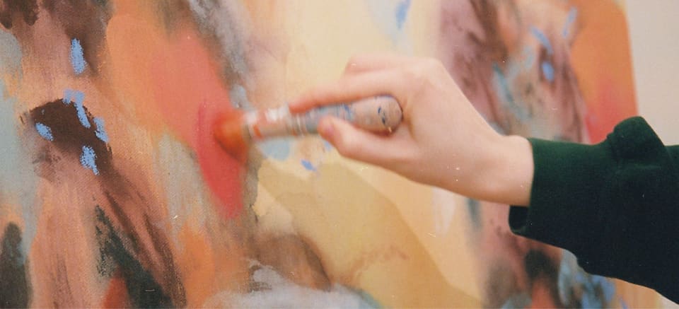 Artist at work