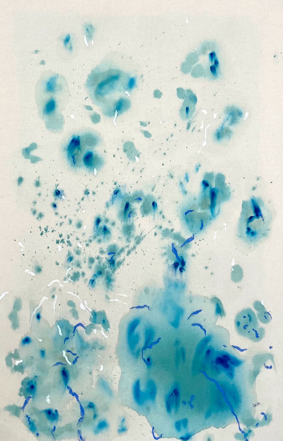 Ultramarine Blue Winter III