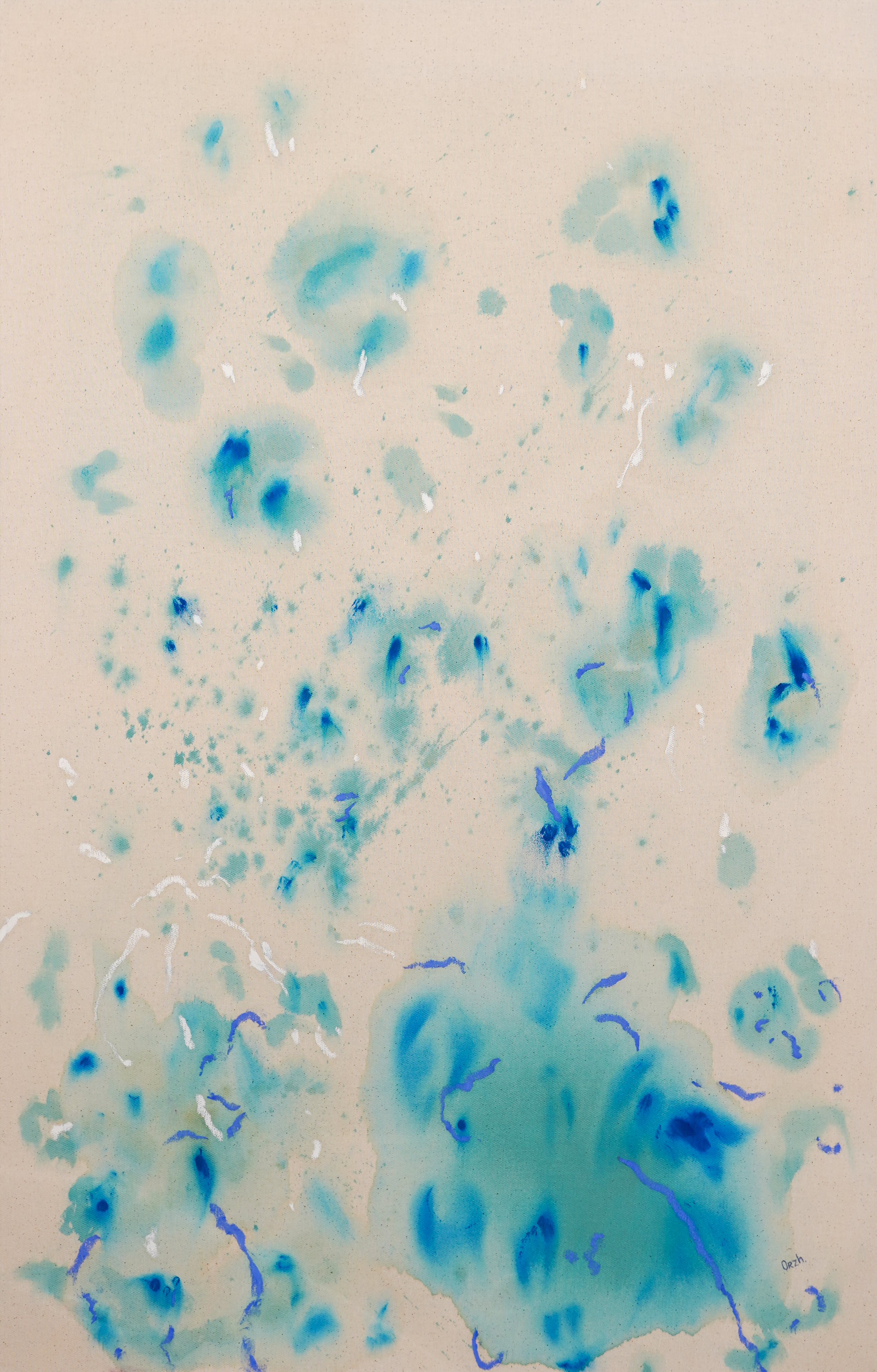 Ultramarine Blue Winter III