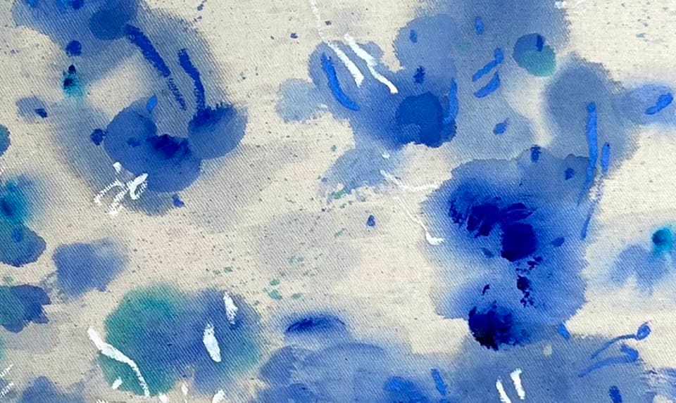 Ultramarine Blue Winter I — view 2