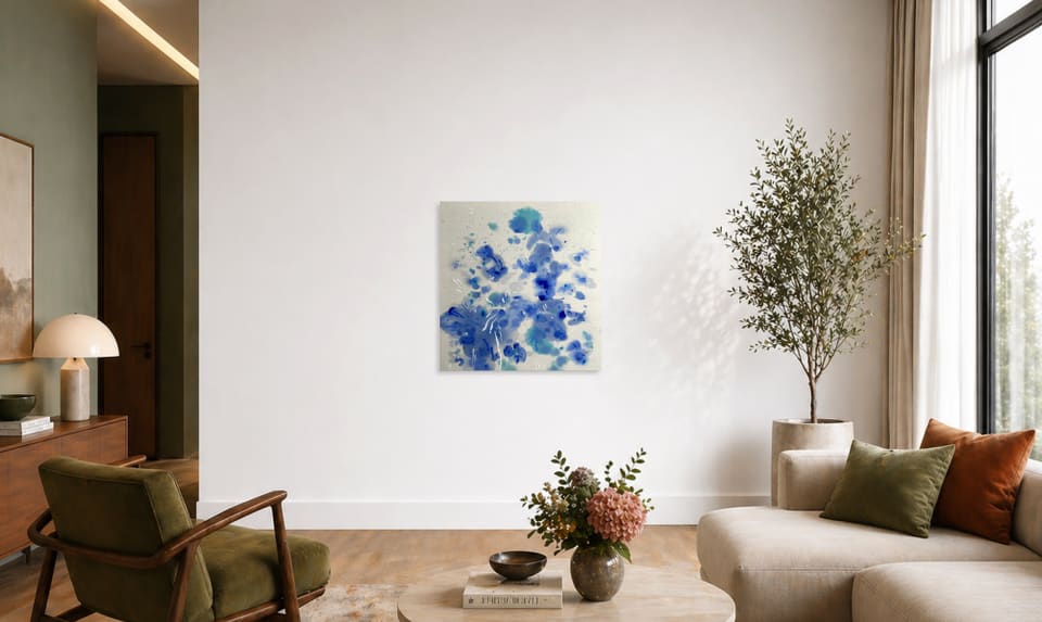 Ultramarine Blue Winter I — view 3