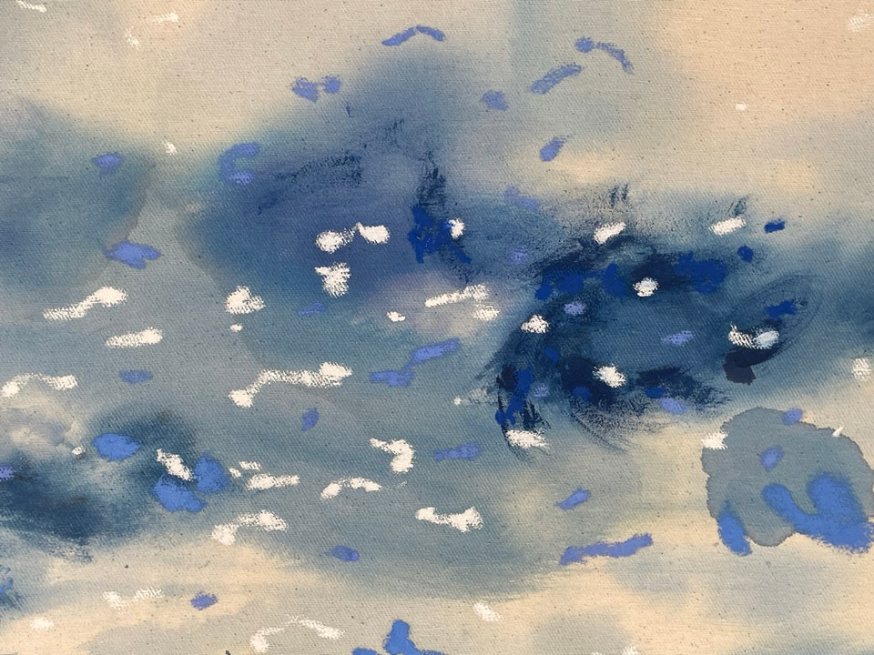 Ultramarine Blue Winter VI — view 2